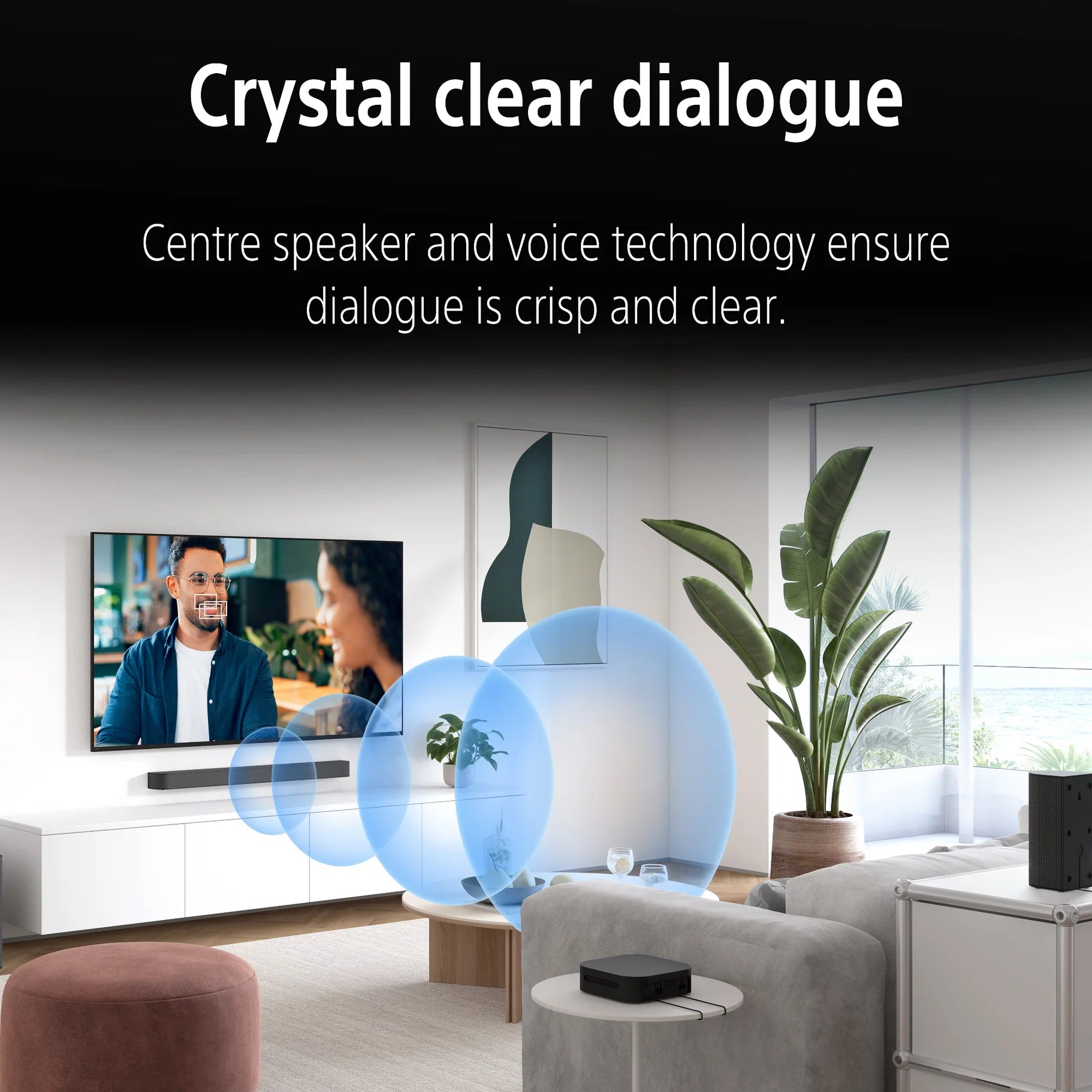 HT-S60 | BRAVIA Theatre System 6 | 5.1ch Home Theatre System | 1000 W total power output | Dolby Atmos®/DTS:X®